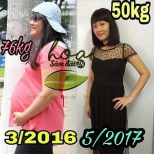 Cao Lá Rừng ZN em nó đã giảm 17kg mỡ, 23cm vòng bụng.