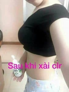 sau khi xài cao lá rừng zn trong vòng 1 liệu trình