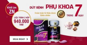 khiết âm zn trị dứt điểm bệnh phụ khoa