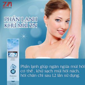 phấn lạnh khử mùi zn